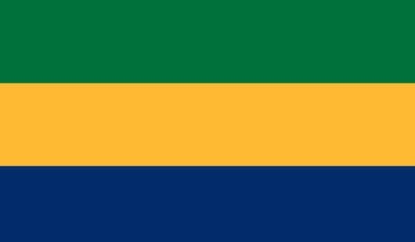 4\' x 6\' Gabon High Wind, US Made Flag