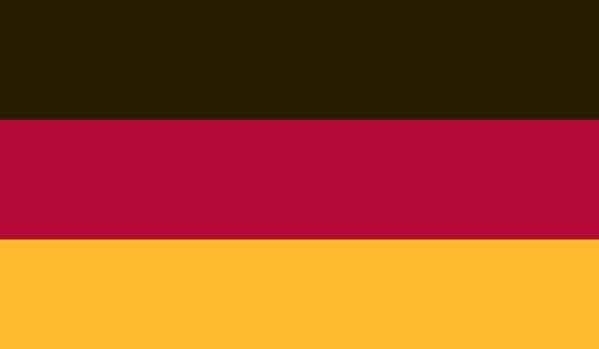 3\' x 5\' Germany High Wind, US Made Flag