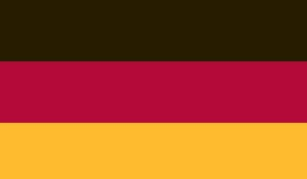 4\' x 6\' Germany High Wind, US Made Flag