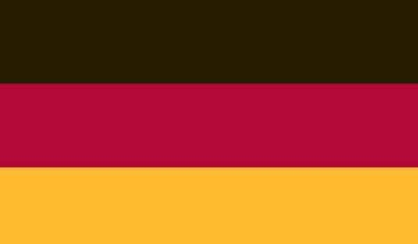 5\' x 8\' Germany High Wind, US Made Flag