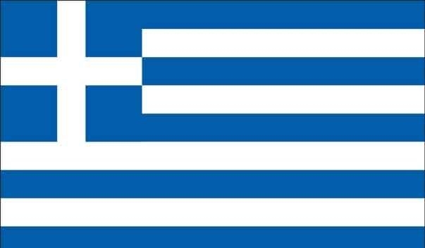 5\' x 8\' Greece High Wind, US Made Flag