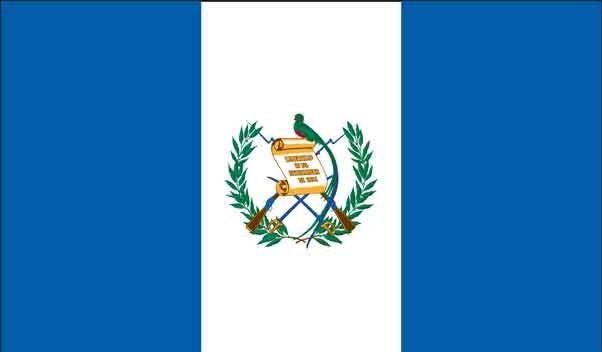 5\' x 8\' Guatemala High Wind, US Made Flag