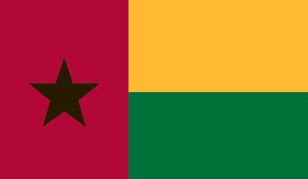 5\' x 8\' Guinea-Bissau High Wind, US Made Flag