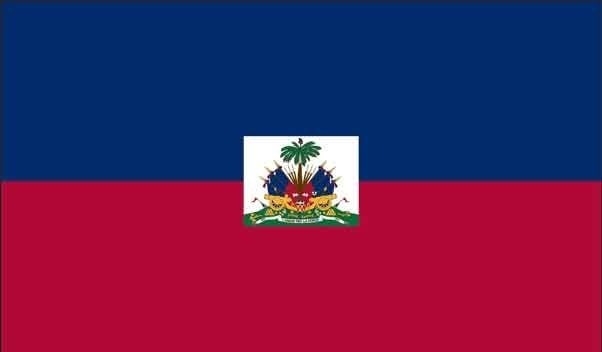 4\' x 6\' Haiti High Wind, US Made Flag