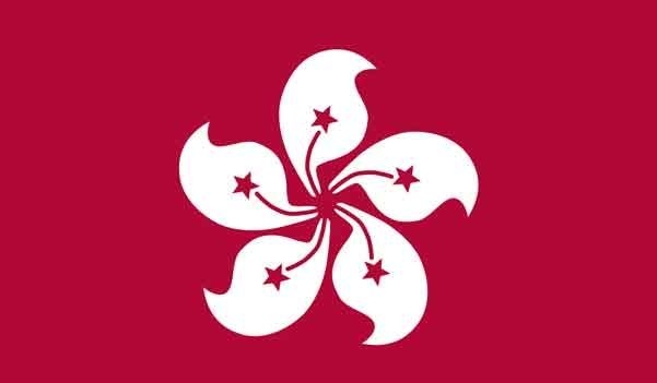 5\' x 8\' Hong Kong High Wind, US Made Flag