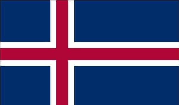 4\' x 6\' Iceland High Wind, US Made Flag