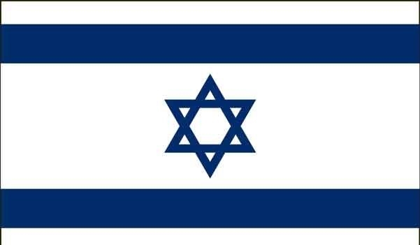 3\' x 5\' Israel High Wind, US Made Flag