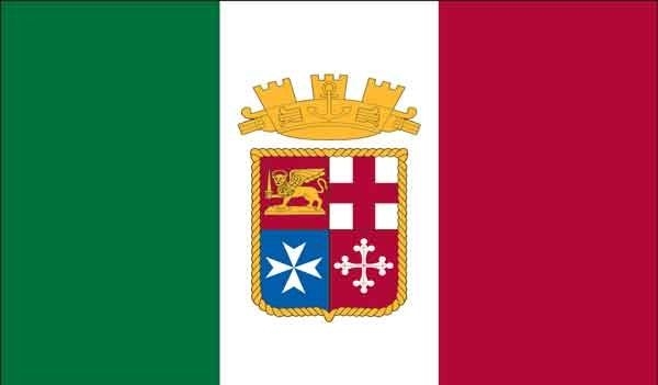 3\' x 5\' Italian Ensign High Wind, US Made Flag