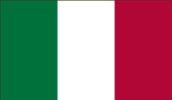 4\' x 6\' Italy High Wind, US Made Flag