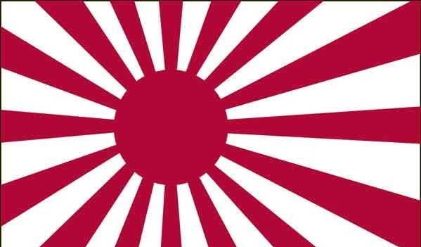 3\' x 5\' Japan Ensign High Wind, US Made Flag