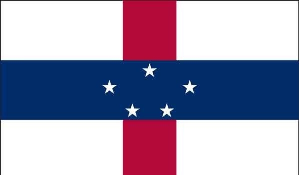3\' x 5\' Netherlands Antilles High Wind, US Made Flag