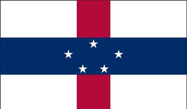 5\' x 8\' Netherlands Antilles High Wind, US Made Flag