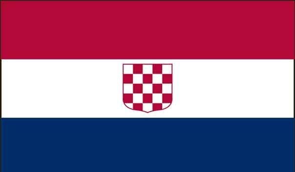 2\' x 3\' Old Croatia High Wind, US Made Flag