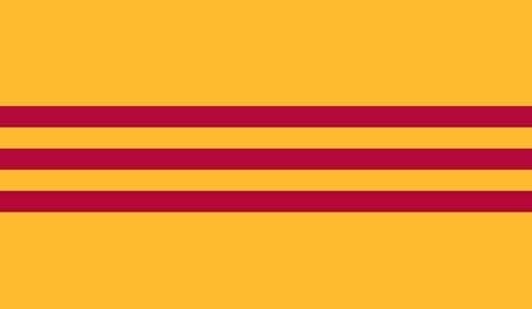 2\' x 3\' Old South Vietnam High Wind, US Made Flag