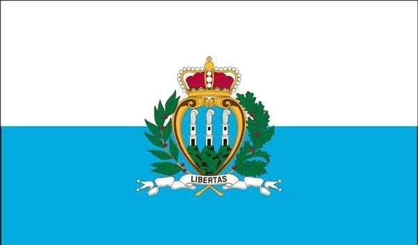 4\' x 6\' San Marino High Wind, US Made Flag
