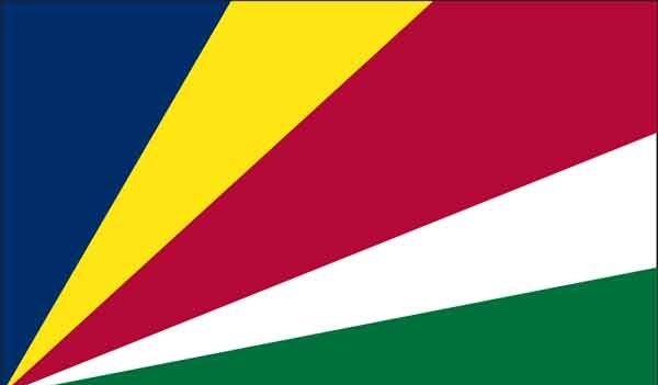 3\' x 5\' Seychelles High Wind, US Made Flag
