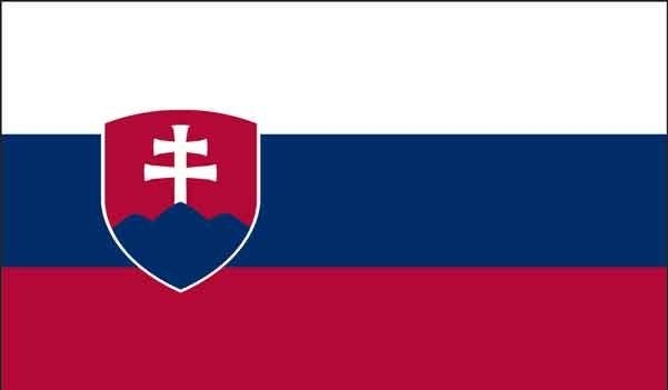 2\' x 3\' Slovakia High Wind, US Made Flag