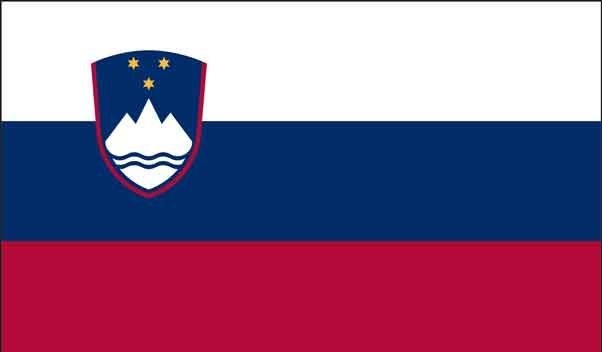 3\' x 5\' Slovenia High Wind, US Made Flag