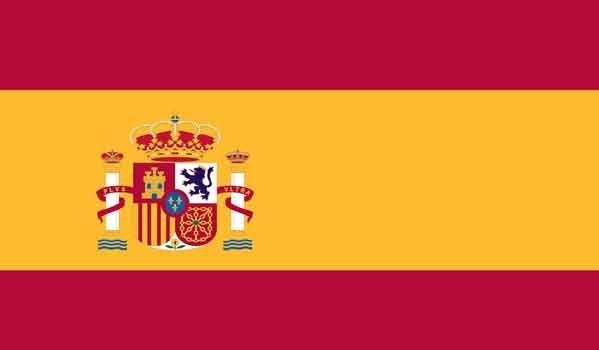 4\' x 6\' Spain High Wind, US Made Flag