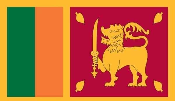 3\' x 5\' Sri Lanka High Wind, US Made Flag