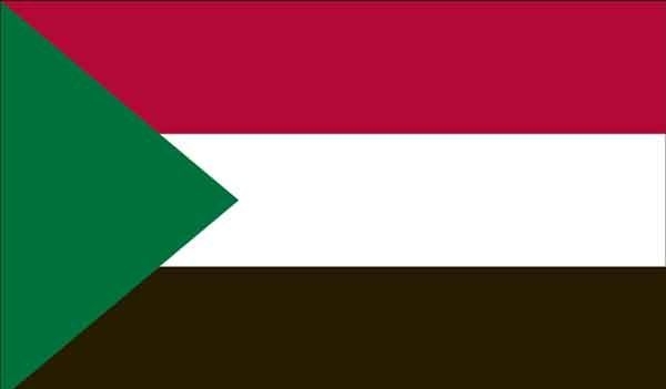 4\' x 6\' Sudan High Wind, US Made Flag