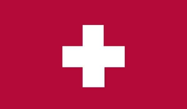 2\' x 3\' Switzerland High Wind, US Made Flag