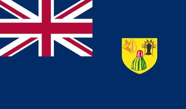 4\' x 6\' Turks & Caicos High Wind, US Made Flag