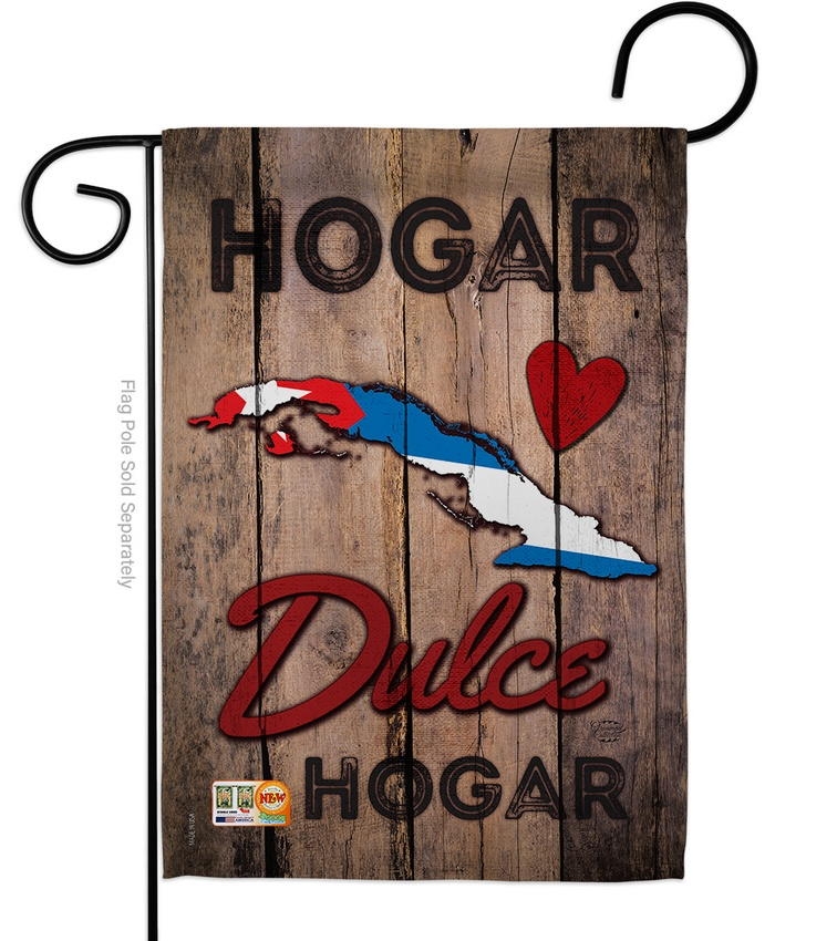 Cuba Hogar Dules Garden Flag