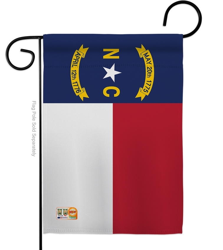 North Carolina Decorative Garden Flag