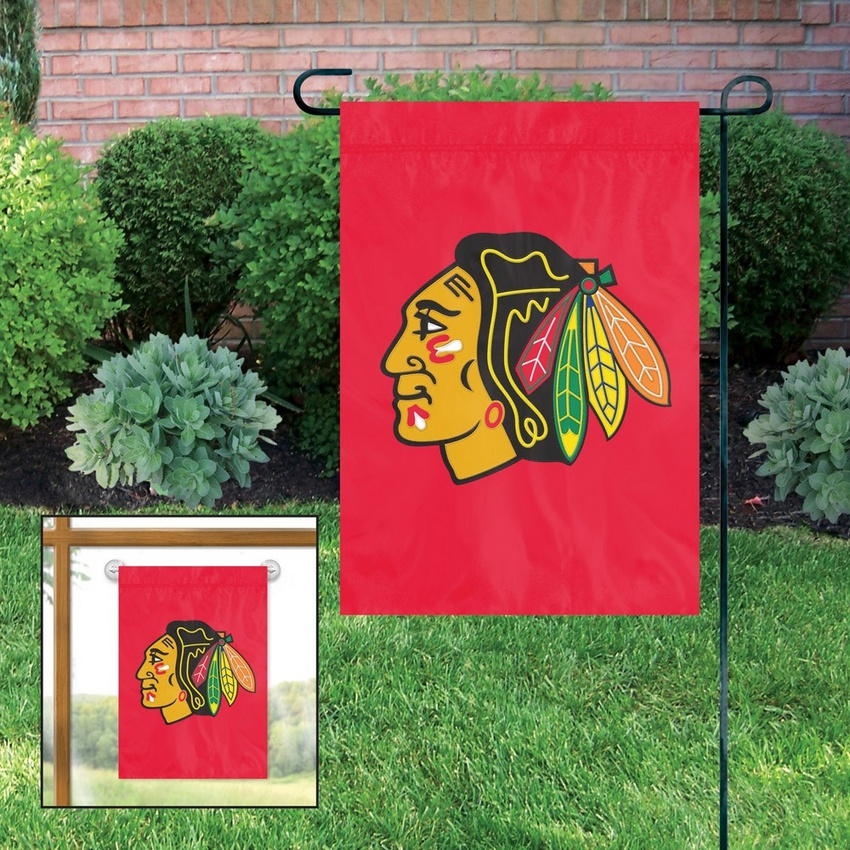 Chicago Blackhawks Garden / Window Flag 15" x 10.5"