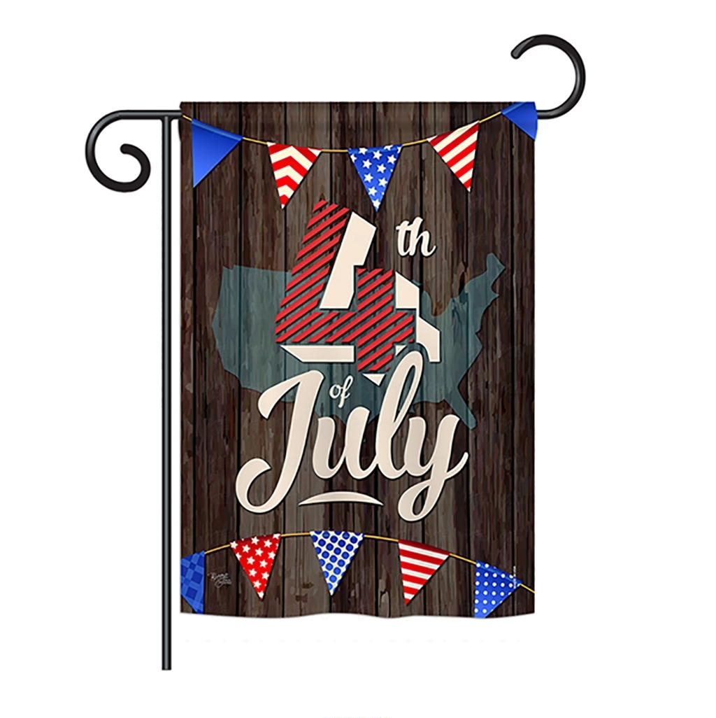 4th Of July Garden Flag
