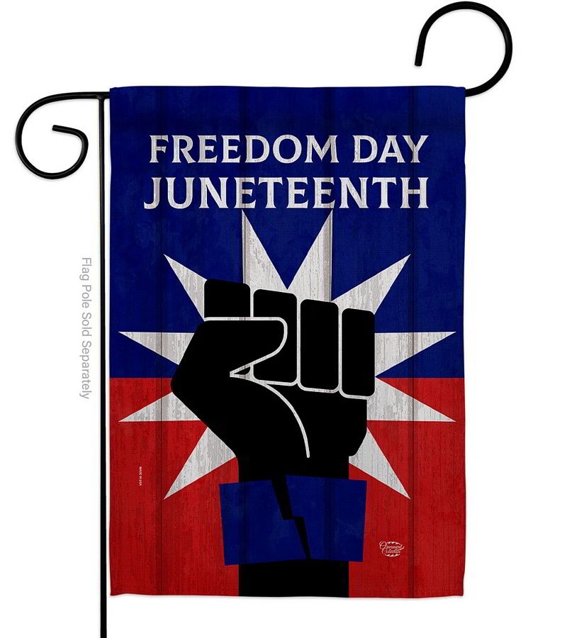 Junetteenth Garden Flag