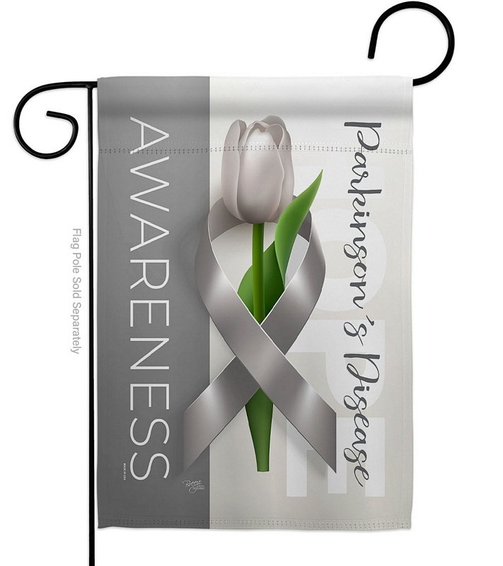 Parkinson\'s Disease Awareness Garden Flag