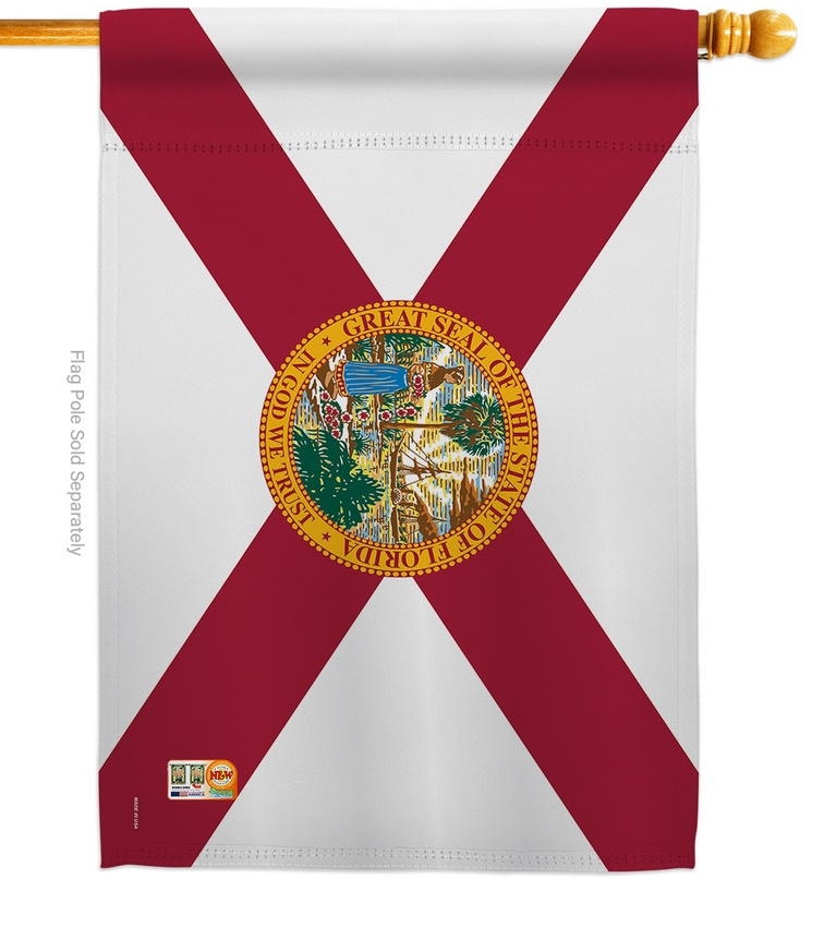 Florida Decorative House Flag