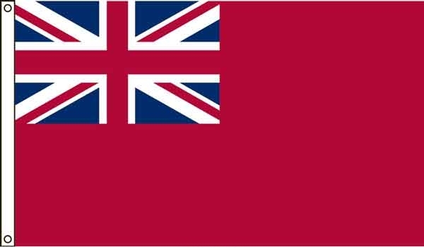 High Wind, US Made British Red Ensign Flag 5x8