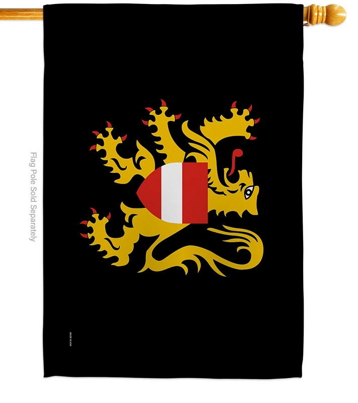 Provinces Of Belgium Flemish Brabant House Flag