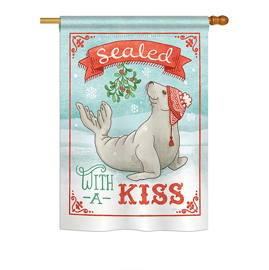 Sealed With A Kiss House Flag