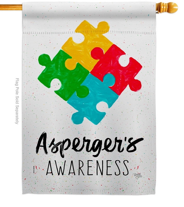 Asperger\'s Awareness House Flag