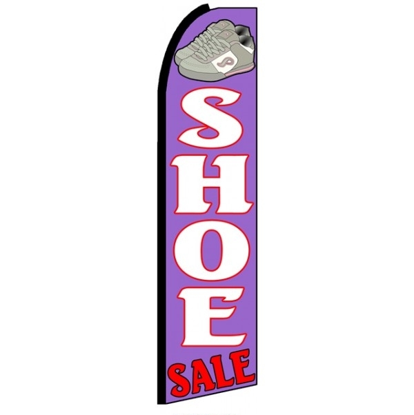 Shoe Sale Feather Flag 3\' x 11.5\'