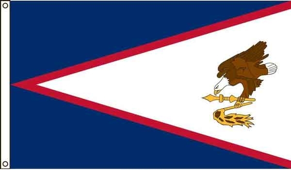 2\' x 3\' American Samoa High Wind, US Made Territorial Flag