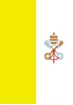 2\' x 3\' Vatican City flag