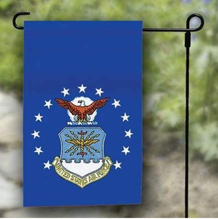 US Made Air Force Garden Flag 12" x 18"
