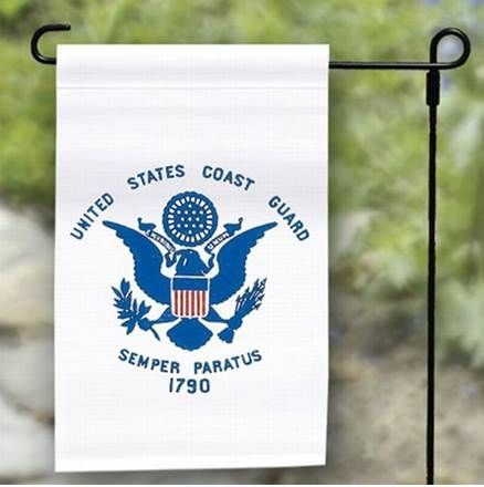 US Made Coast Guard Garden Flag 12\