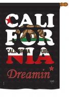 California Dreamin House Flag