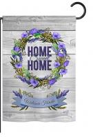 Blooming Home Sweet Home Garden Flag