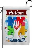 Hope For Autism Awareness Garden Flag