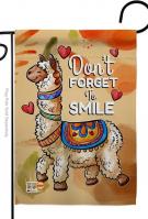 Don\'t Forget To Smile Garden Flag