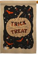 Eerie Trick Or Treat House Flag