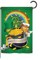 Happy St. Patrick\'s Day Garden Flag
