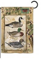 Ducks and Geese Garden Flag